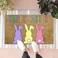 thumbnail image 6 of Kayannuo Bedroom Decor Christmas Clearance Easter Doormat Easter Eggs Rabbit Entryway Front Porch Rugs Anti-Skid Bottom Floor Indoor Outdoor Carpet for Home Patio Home Decor Living Room Decor, 6 of 7