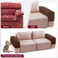 thumbnail image 4 of Fundas para brazos de sofá Uxcell para reposabrazos de 17.71 a 20" Longitud Antideslizantes y Elásticas [Café], 4 of 7
