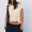 Beige#50, variant on Short Sleeve Tops for Women Open Back Y2K Slouchy Cropped Tees Backless Athletic Running Gym Shirts 2026 Black,S