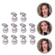 thumbnail image 2 of 10 Uds. Mini pinzas para el cabello con perlas, pinzas para decoración del cabello trenzadas para niña, pinzas para el cabello con perlas artificiales trenzadas, 2 of 3