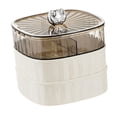 thumbnail image 5 of Tongina Divided Serving Tray Snack Fruit Plate Compartments Snack Tray Snack Platter for Party Wedding Entertaining Dried Fruits Nuts 3 double layer, 5 of 8