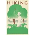 thumbnail image 3 of Beard 13x18 Black Modern Framed Museum Art Print Titled - Hiking (1939), 3 of 5