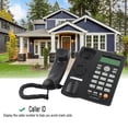 thumbnail image 2 of Caller ID Telephone Handsfree Calling Landline Phone English  Noise Reduction Telephone With Mute Function  Practical Landline Phone For Home Office Hotel, 2 of 8