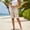 Beige, variant on JJHGVB Bermudas Shorts for Women Summer Shorts Lounge Shorts High Waisted Gauze Shorts Knee Length Wide Leg Casual Summer Beach Pants Flowy Shorts Summer Trendy Elastic Wais Women’s Beige L