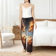 thumbnail image 6 of Lsque Red And Gray Flame Fox Print Women's Pajama Pants, Lounge Pant - Comfortable Home Wear,Elastic Waistband, Stylish Design-XX-Large, 6 of 9
