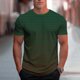 thumbnail image 2 of Usted Es Más Que una Prueba de Puntuación de la Camisa de la Moda Casual Impresión Deportiva Camiseta de Manga Corta Cuello Redondo para los Hombres, Blusa de Poliéster para Uso Diario Al Aire Libre, 2 of 9