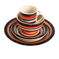 thumbnail image 4 of Gibson Casa Stella 16 Assiettes, Bols et Mugs Set, Multicolore (2 Pk), 4 of 7