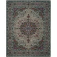 thumbnail image 4 of Safavieh Artisan Rug Collection Boho, Medallion, Vintage Power Loomed Grey/Fuchsia Oriental Area Rug, 5'1" x 7'6", 4 of 4