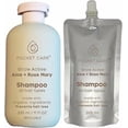 thumbnail image 1 of PocketCare Shampoo para pelo orgánico, artesanal de pulpa de sábila, romero y nutrientes naturales, regenerador, Prevención caída e Hidratación 325 ml (Kit Shampoo + Refill, Aloe Vera), 1 of 9