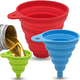 thumbnail image 4 of Portable Engine Funnel Car Universal Silicone Liquid Funnel Washer Fluid Change Foldable Auto Engine Oil Petrol Change Funnel, 4 of 4