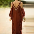 thumbnail image 4 of Kaftan Turc Imprimé pour Femmes Tenue de Plage Robe Maxi, 4 of 4