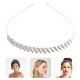 thumbnail image 2 of KAKOWELY Tiara de cristal brillante, diadema nupcial, diadema con diamantes de imitación, 2 of 5