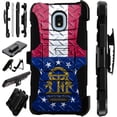 thumbnail image 1 of WORLD ACC LuxGuard Holster Compatible with Wiko Ride | AT&T Radiant Core | Cricket Icon Case Armor Hybrid Phone Cover, 1 of 1