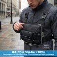thumbnail image 4 of Bolso de pecho Liventra ligero, resistente al agua y reflectante, 4 of 8
