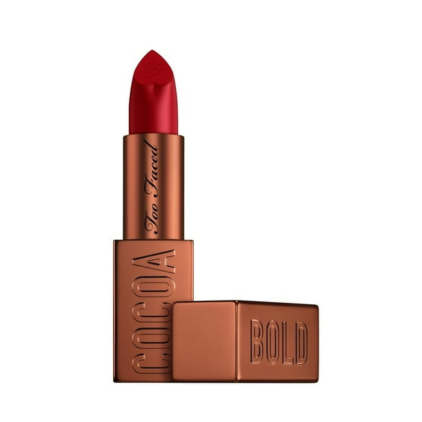 Lápiz labial Too Faced Cocoa Bold con alto contenido de pigmento, color chocolate
