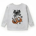 thumbnail image 5 of Coquette Pumpkin Cherries - Toddler Graphic Sweatshirt and Youth Graphic Sweatshirt, 5 of 13