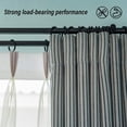 thumbnail image 5 of Hweilai 40 Pieces Curtain Rings with Clips, Metal Curtain Rings, 25mm Inner Diameter for Curtains and Curtain Rods., 5 of 5