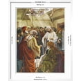 thumbnail image 5 of Art.com At Capernaum Jesus Heals a Paralysed Man Who Is Lowered into the House Through the Roof Art Print, White Frame Wall Art, 23" x 29", 5 of 5