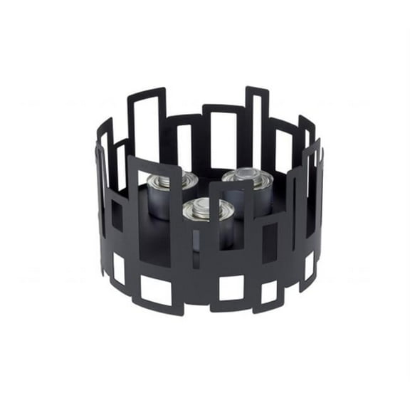 Rosseto Serving Solutions SM111 Round Warmer- Black Powder Coated Steel