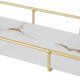 thumbnail image 4 of Bathroom Vanity Tray Modern Stylish Anti Slip Kitchen Sink Countertop Storage Organizer S White, 4 of 4