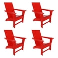 thumbnail image 1 of Palms Chaise Adirondack Pliante Moderne en Poly (Ensemble de 4), 1 of 8