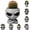 C2-E, variant on Fun Alien-Faced Planter Novelty Alien Head Resin Face Flower Pot Indoor Succulent Cactus Planter Ornament Perfect Mother's Day Holiday Gift for Gardening Lovers,D