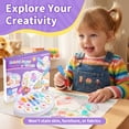 thumbnail image 5 of Mess-Free Magic Painting Set, 8-Color Zero Stain Art Toy with Brush, Pens & Stamps, Educational Coloring Gift for Kids Age 3+, Won't Stain Skin or Furniture, 5 of 8