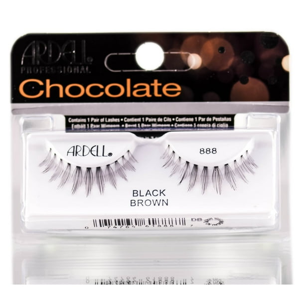 Ardell Chocolate Lashes Option 8 Black Brown Walmart Com Walmart Com