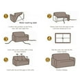 thumbnail image 4 of Clearance Under$1 Reversible Couch Cover For Cushion Couch Sofa Cover For Dogs Water Resistants Furniture Protector Cover With Foam Sticks Elastic Straps For Pet Cats, 4 of 6