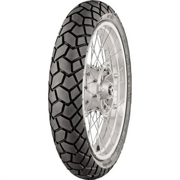 Continental 2443820000 TKC70 Dual Sport Front Motorcycle Tire 120/70R-19 (60V)