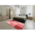 thumbnail image 5 of Ahgly Company Machine Washable Indoor Rectangle Transitional Pastel Pink Area Rugs, 2' x 5', 5 of 7