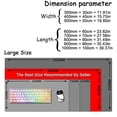 thumbnail image 4 of Space astronauts Mocome Pad Large Computer Office Game Table Mats XXL Rubber Anti-slip Gaming Keyboard Mocomepads Long Desk Pads, 4 of 6