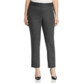 thumbnail image 1 of Vince Camuto Pantalones de vestir de espiga para mujer, gris, 22W, 1 of 1