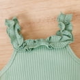 thumbnail image 5 of adviicd Baby Girl Clothes Stuff Summer Cute Outfit (Green,9-12 Months), 5 of 6
