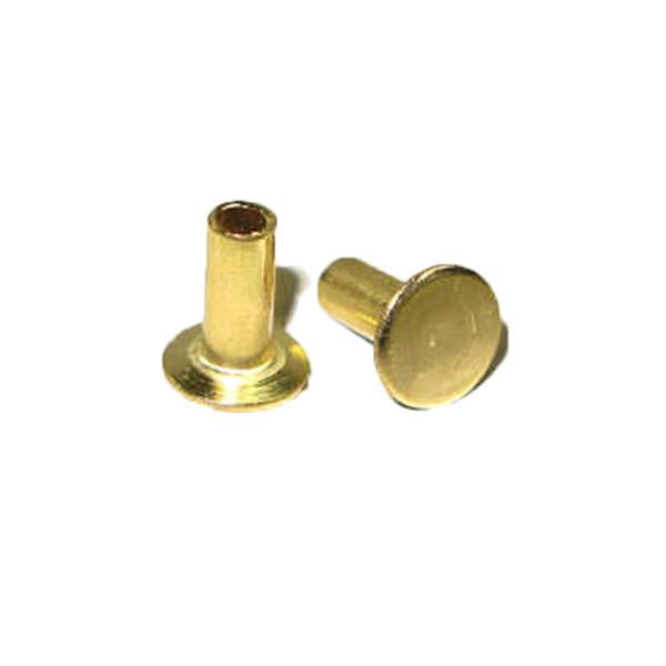 Tubular Rivets Brass Plate 100 pack 3 Colors Walmart Canada