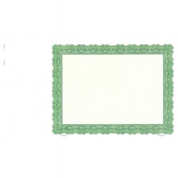 Goes 742 Blank Certificate - Pack of 100