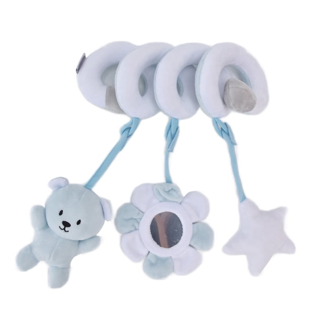 Juguetes de Peluche en Espiral BuyWeek para Cochecito de Bebé con Sonido