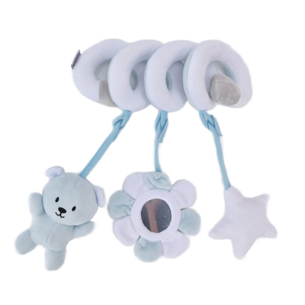 Juguetes de Peluche en Espiral BuyWeek para Cochecito de Bebé con Sonido