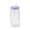 Purple, variant on Colorful ReUSble Plastic Mason Jar Cups with Lids and Straws Shatter Resistant Clear Drinking Tumblers for Office Outdoor Picnic Party Iced Coffee Juice Smoothie Beverages