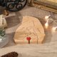 thumbnail image 5 of Adorno de oso de madera XINYU Escultura personalizada 2 a 8 nombres de familia, 5 of 7