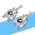 thumbnail image 3 of Handle Bar Motorcycle Riser ATV,1 Pair 7/8' 22mm Handle Bar Motorcycle Clamp ATV Handle Bar Motorcycle Clamp Remarkable Clarity, 3 of 10