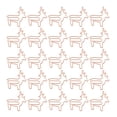 thumbnail image 1 of MasteelfCA 25 Pcs Clips Créatifs en Forme de Cerf, Fournitures de Bureau, 1 of 7