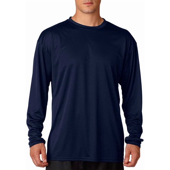A4 Long Sleeve Cooling Performance Crew Shirt N3165
