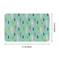 thumbnail image 5 of Cute Macaw Cockatoo Toucan Front Door Mat, Indoor Mats for Bedroom Bathroom Kitchen, Floor Mat Non-Slip, Soft Carpet Floor Cover Machine Washable Entryway Mat - 20x31.5in, 5 of 5