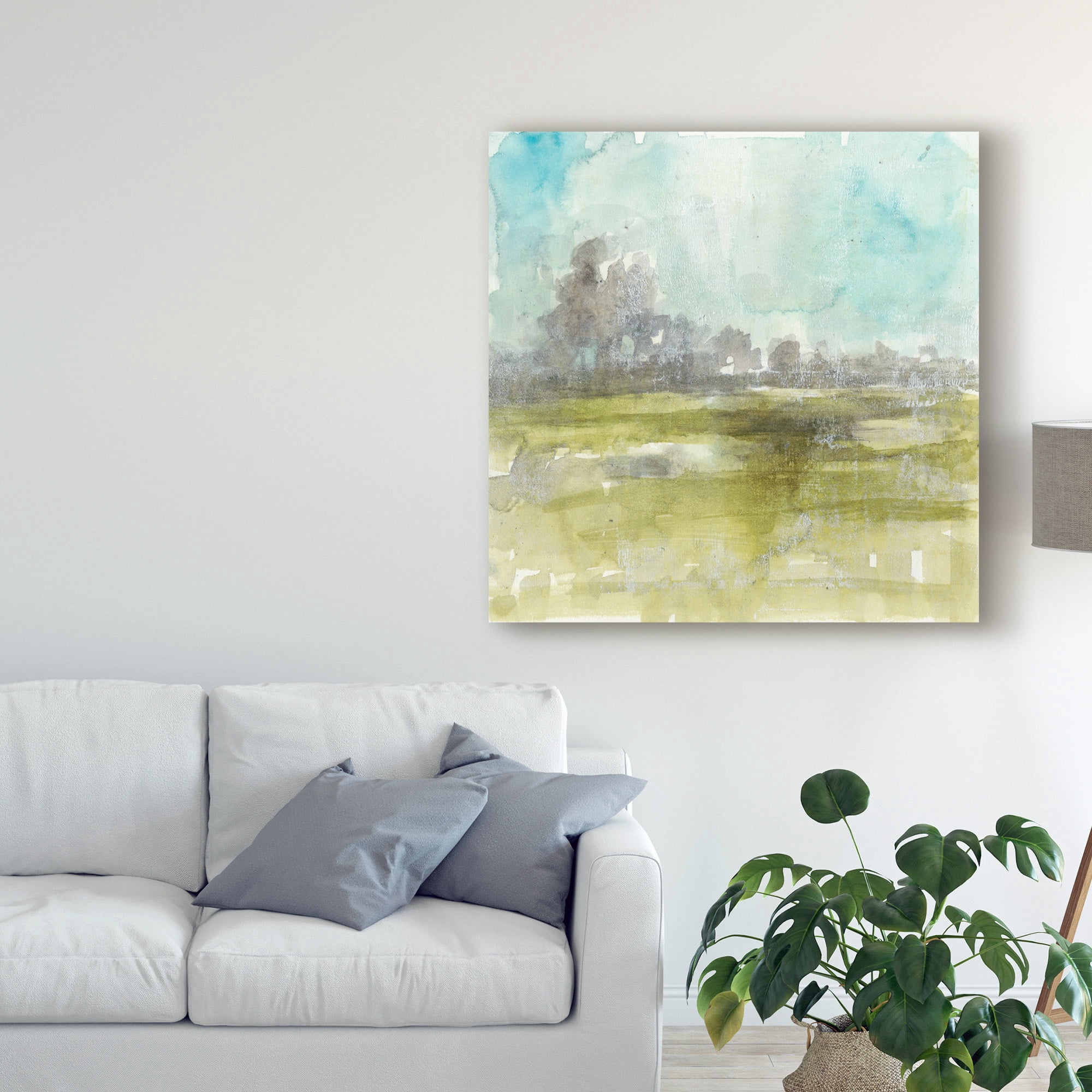 Trademark Fine Art 'Pastel Haze I' Canvas Art by Jennifer Goldberger