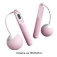 thumbnail image 4 of Cuerdas para Saltar Cuerda Silicona Ligera E Inalámbrica () Rosa, 4 of 7