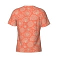 thumbnail image 6 of Vsdgher Beautiful Corals Print Men's Dry Fit Mesh Athletic Shirts Moisture Wicking Tennis T-Shirt Tops, 6 of 9