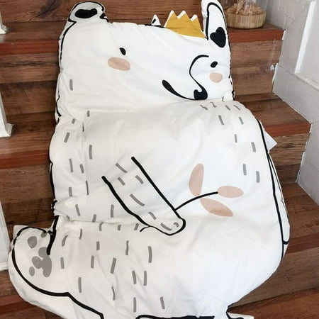 Baby Cartoon Bear Game Crawling Mat Home Furnishing Decorative Children Cotton Soft Animal Pattern Warm Mat Carpet Blanket Pad Child Sleeping