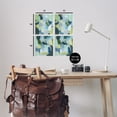 thumbnail image 3 of Stupell Industries Blue Green Paint Strokes Abstract Painting Unframed Art Print Wall Art, 11 x 14, Set of 4, 3 of 7