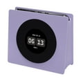 thumbnail image 4 of Altavoz Bluetooth con pantalla y sonido estéreo, reloj y letra, compacto, regalo de cumpleaños mini Púrpura, 4 of 9